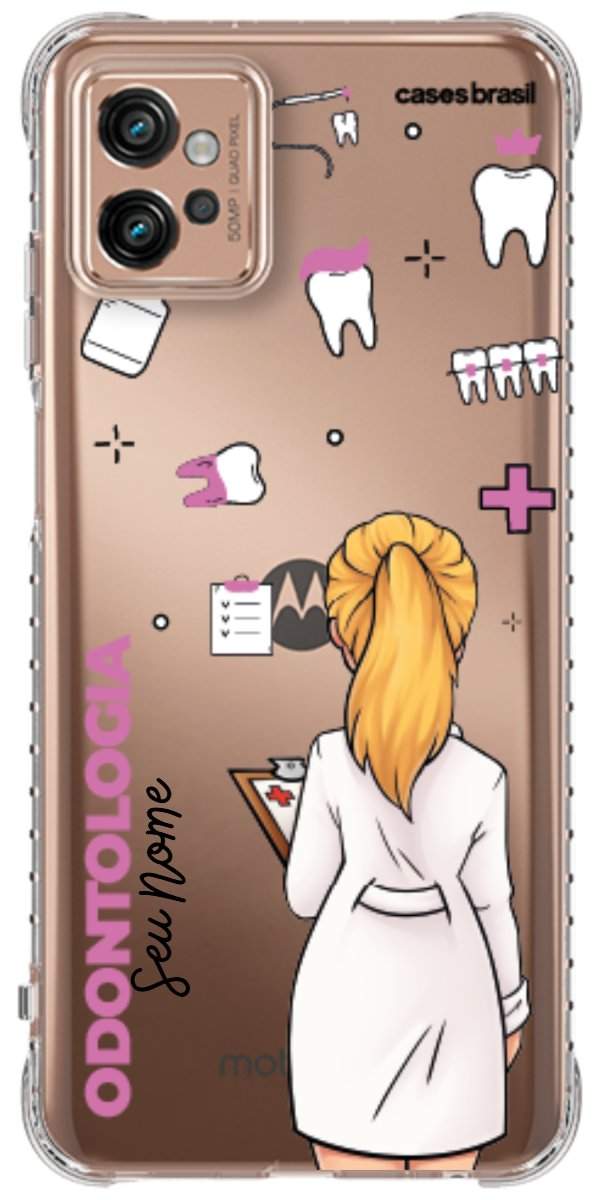 Capinha para Celular Odontologia - Boneca Profissão