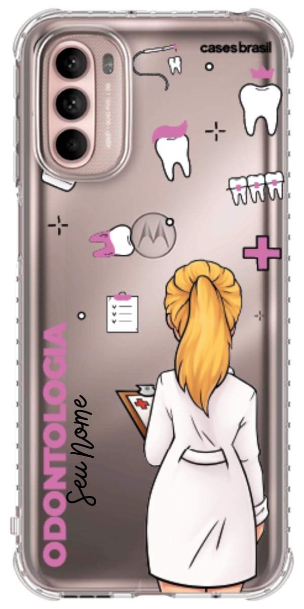 Capinha para Celular Odontologia - Profissão Com Nome