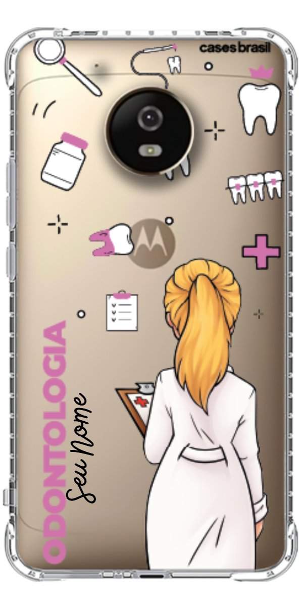 Capinha para Celular Odontologia - Boneca Profissão