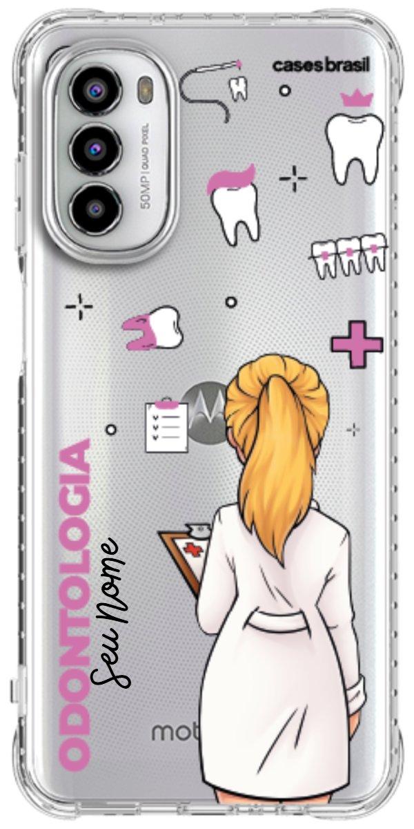 Capinha para Celular Odontologia - Profissão Com Nome