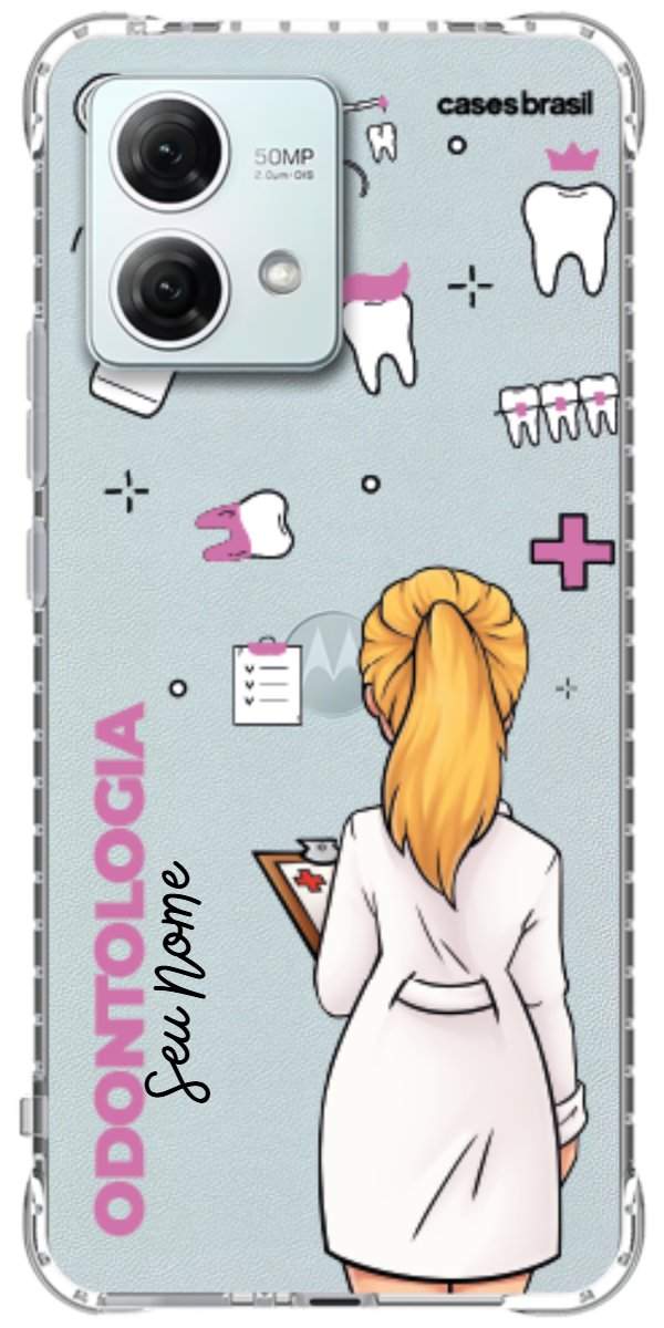 Capinha para Celular Odontologia - Boneca Profissão