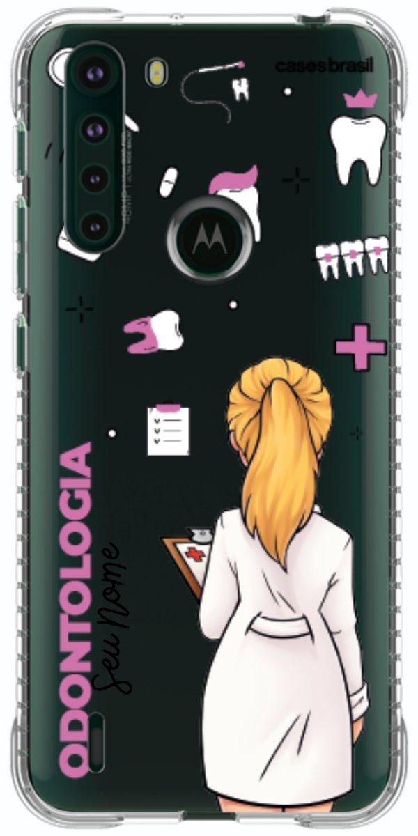 Capinha para Celular Odontologia - Profissão Com Nome