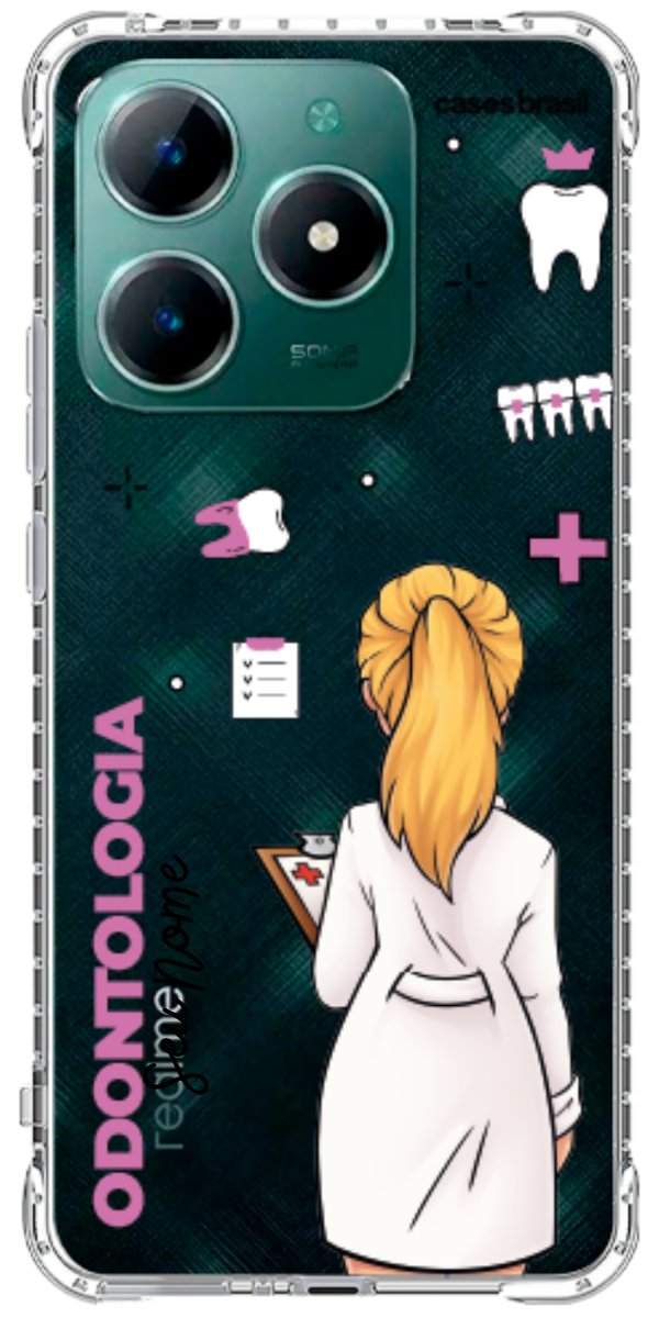 Capinha para Celular Odontologia - Boneca Profissão