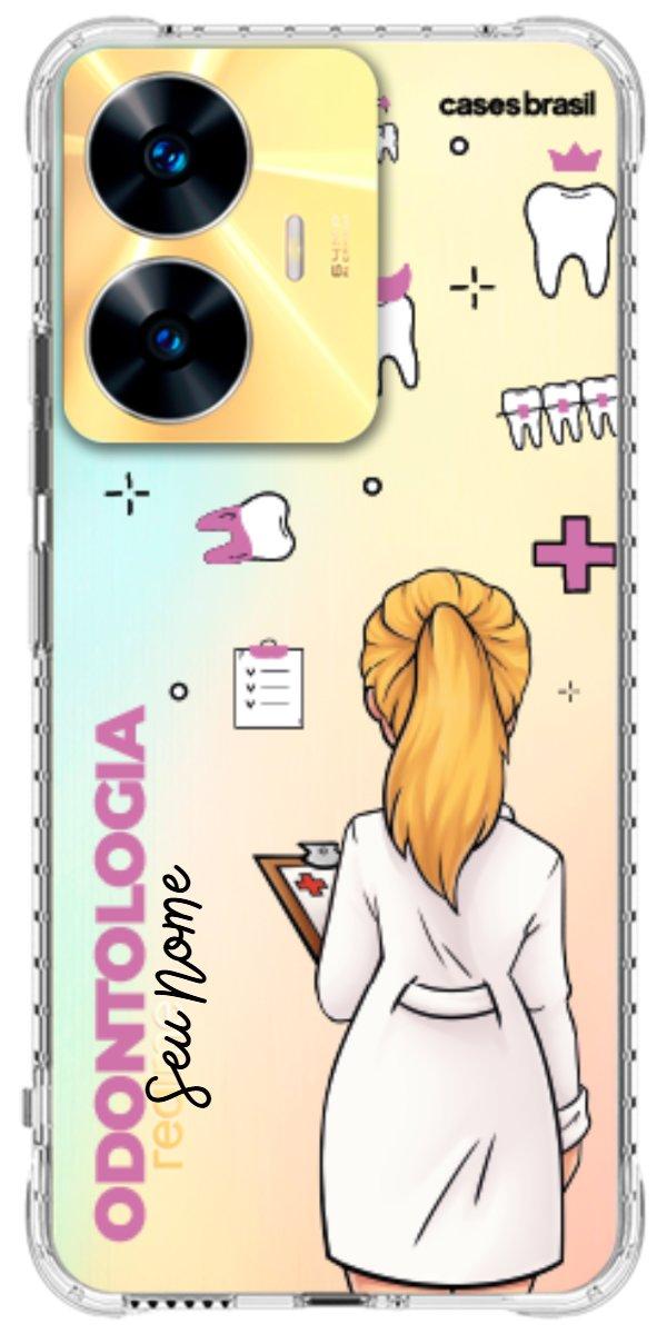 Capinha para Celular Odontologia - Profissão Com Nome
