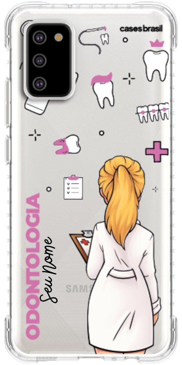 Capinha para Celular Odontologia - Profissão Com Nome