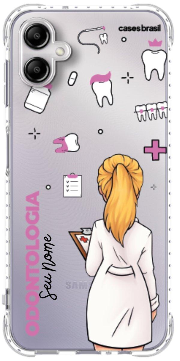 Capinha para Celular Odontologia - Profissão Com Nome