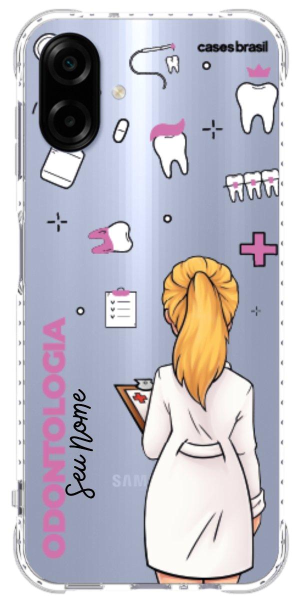 Capinha para Celular Odontologia - Profissão Com Nome