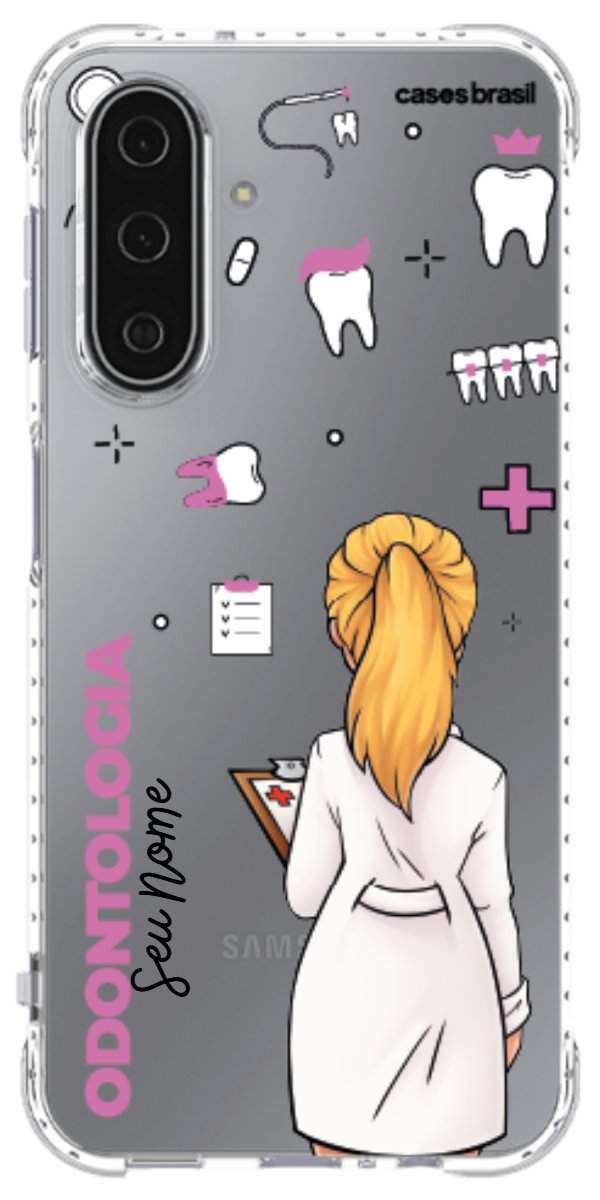 Capinha para Celular Odontologia - Boneca Profissão
