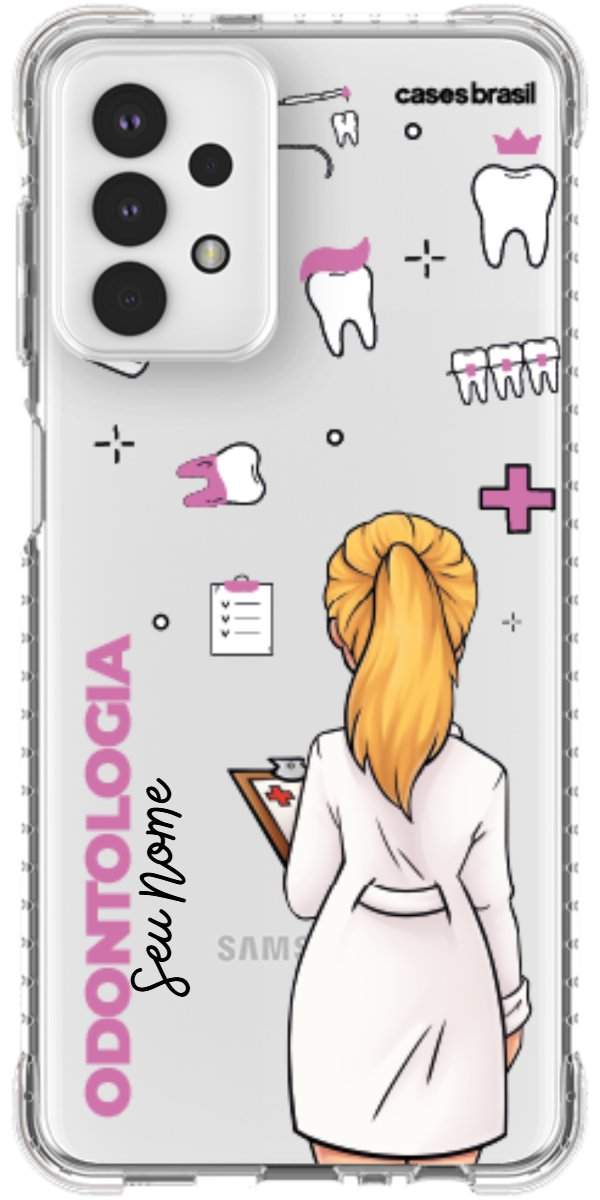 Capinha para Celular Odontologia - Boneca Profissão