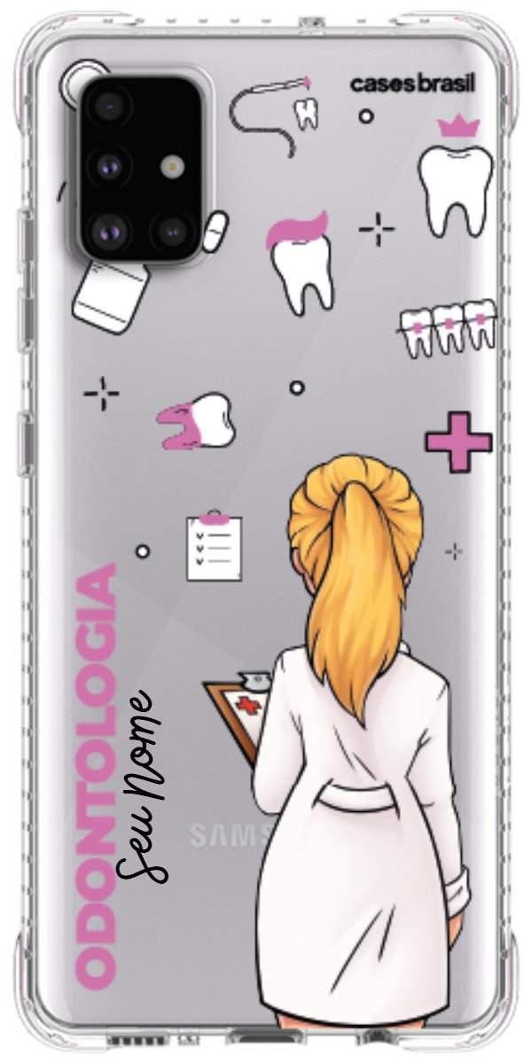 Capinha para Celular Odontologia - Boneca Profissão