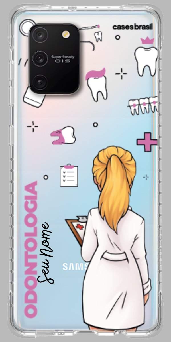 Capinha para Celular Odontologia - Boneca Profissão