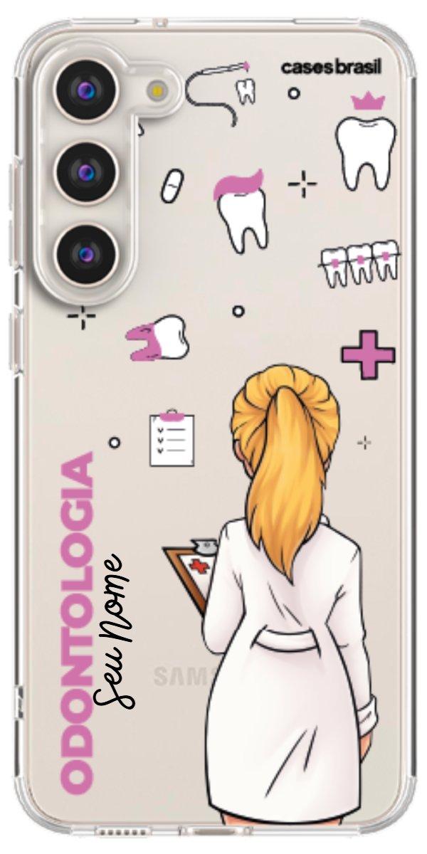 Capinha para Celular Odontologia - Boneca Profissão