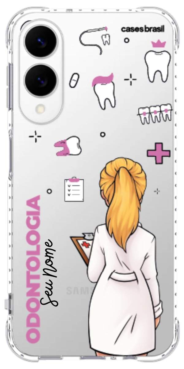 Capinha para Celular Odontologia - Boneca Profissão
