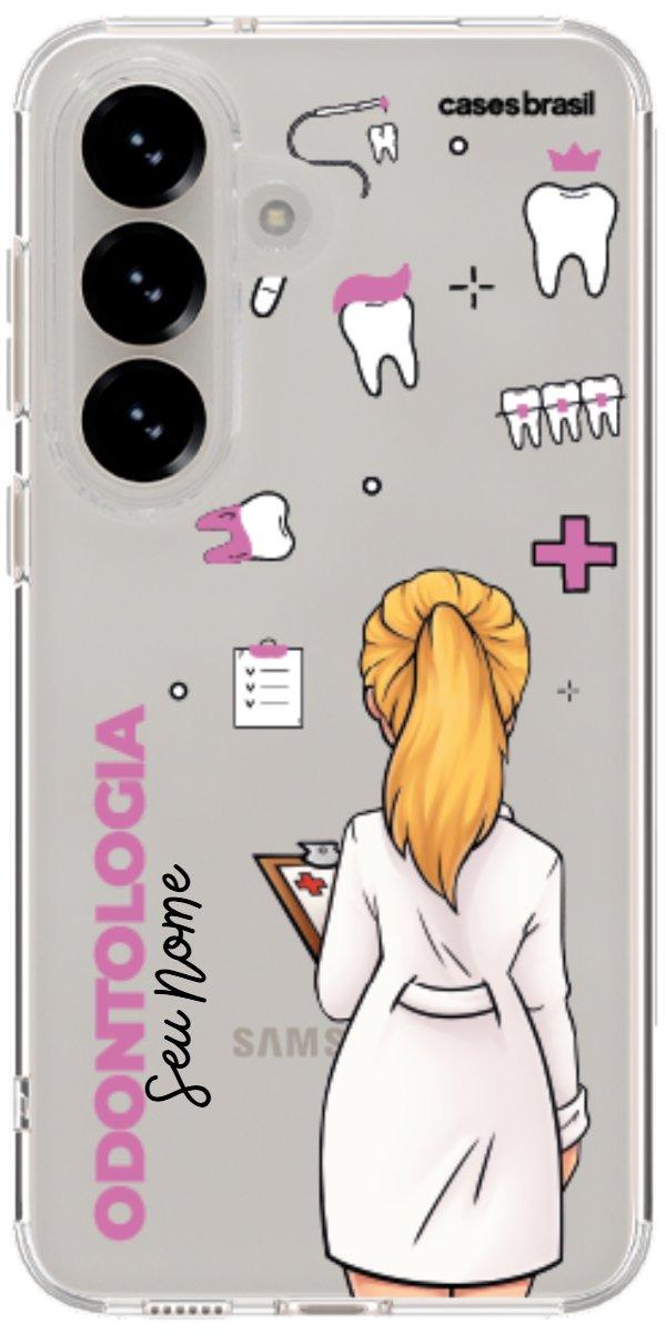 Capinha para Celular Odontologia - Boneca Profissão