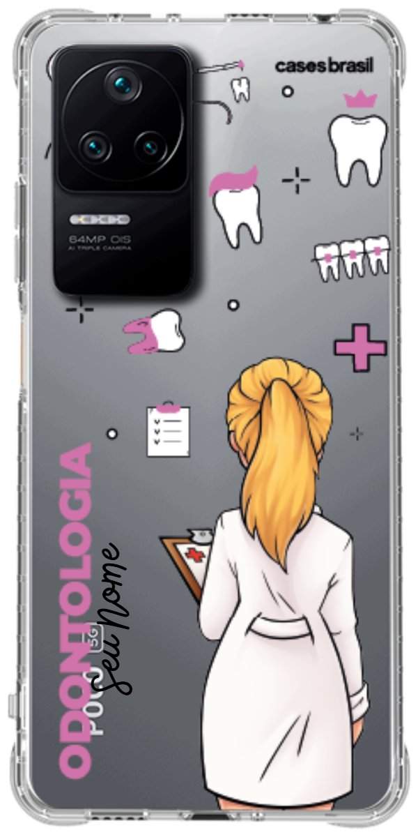 Capinha para Celular Odontologia - Boneca Profissão