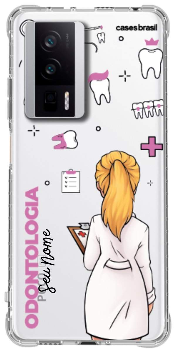 Capinha para Celular Odontologia - Boneca Profissão