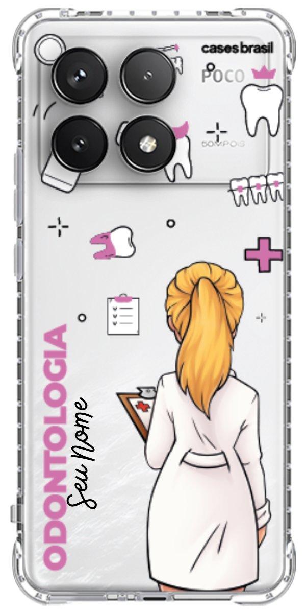 Capinha para Celular Odontologia - Boneca Profissão
