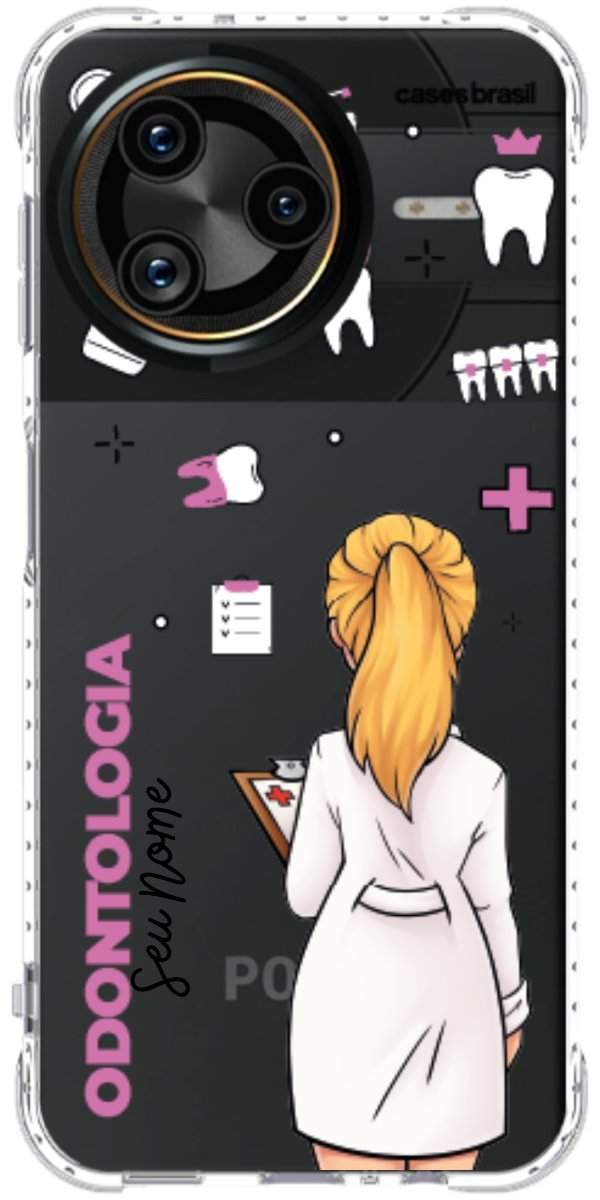 Capinha para Celular Odontologia - Boneca Profissão