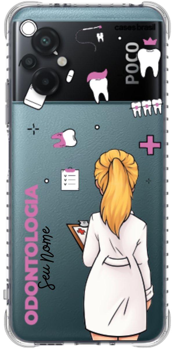 Capinha para Celular Odontologia - Profissão Com Nome