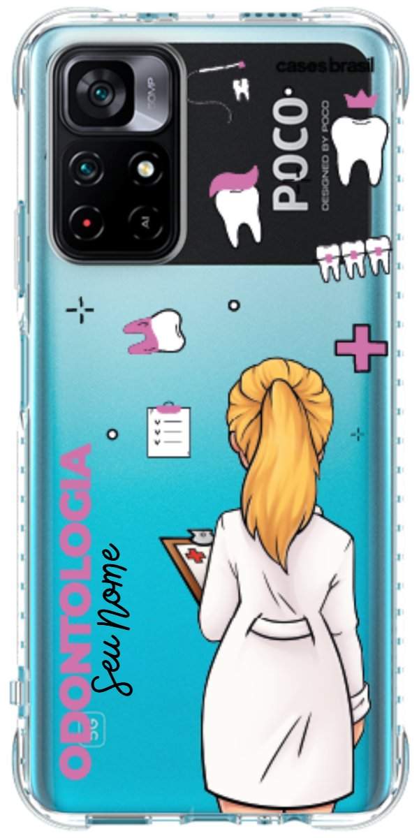 Capinha para Celular Odontologia - Boneca Profissão