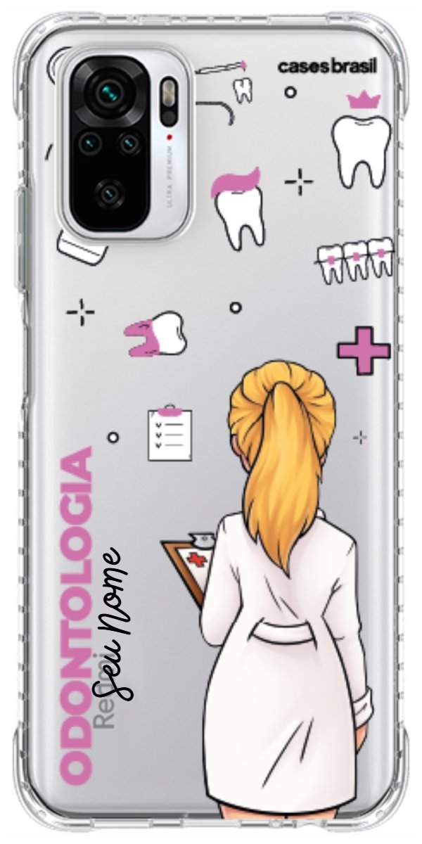 Capinha para Celular Odontologia - Boneca Profissão