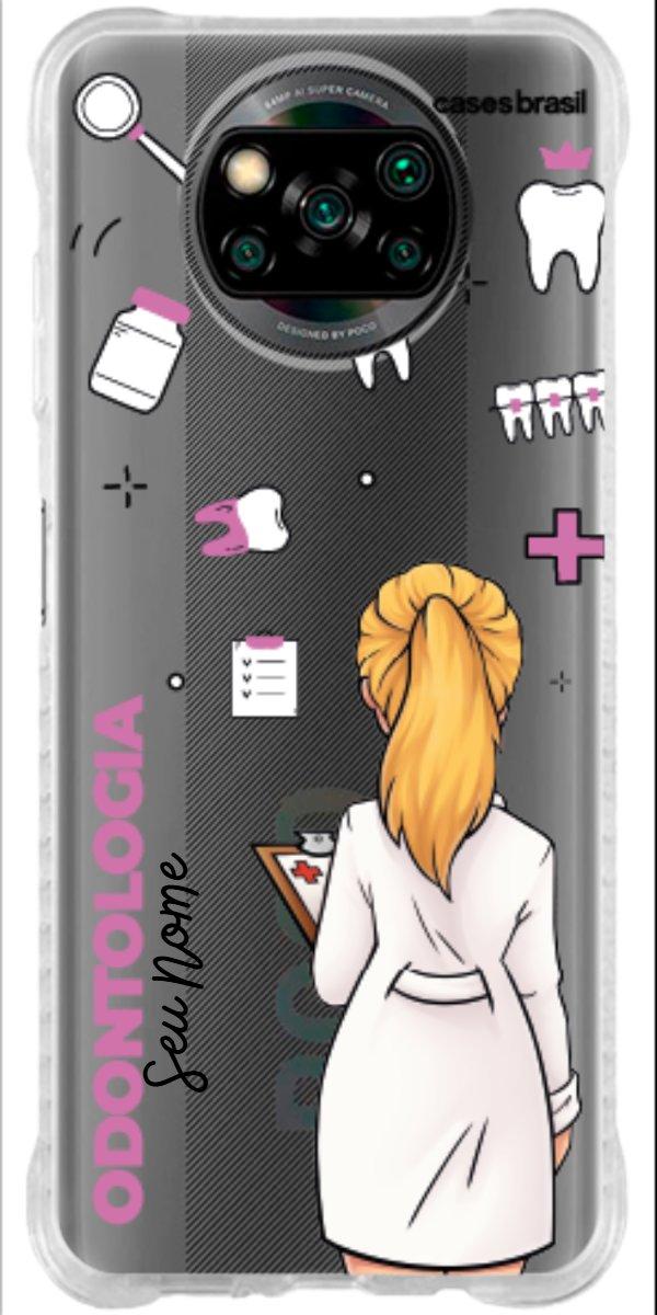 Capinha para Celular Odontologia - Boneca Profissão