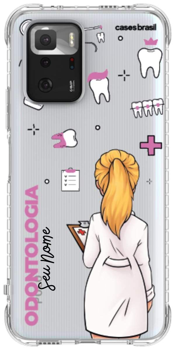 Capinha para Celular Odontologia - Boneca Profissão