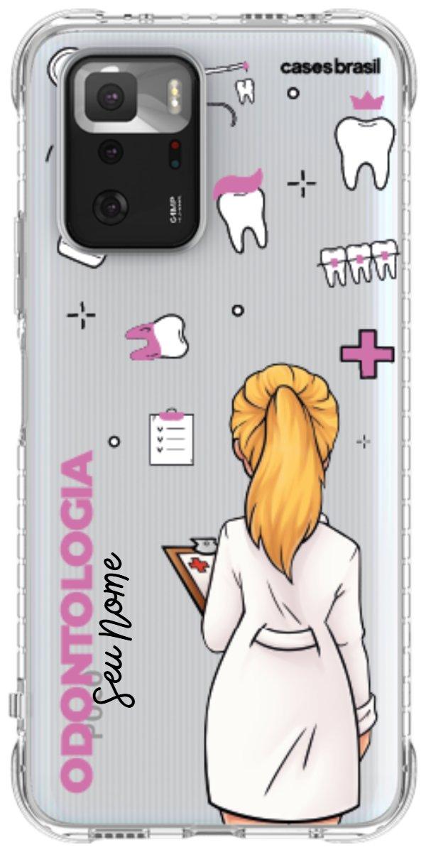 Capinha para Celular Odontologia - Boneca Profissão