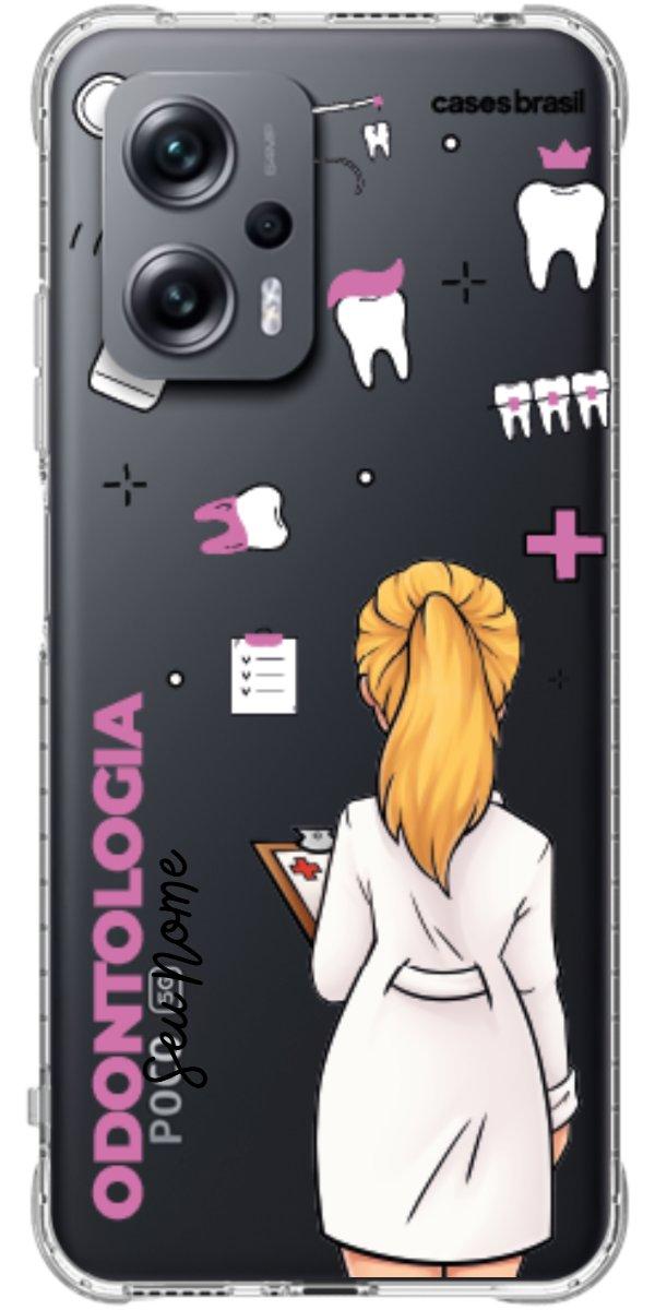 Capinha para Celular Odontologia - Boneca Profissão
