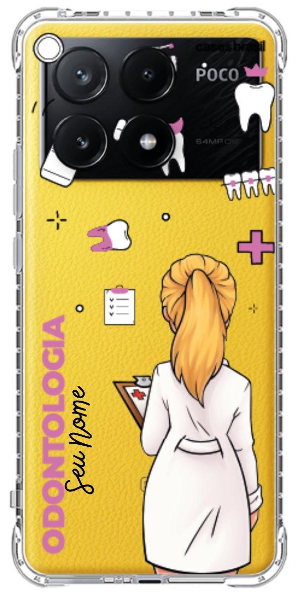 Capinha para Celular Odontologia - Boneca Profissão