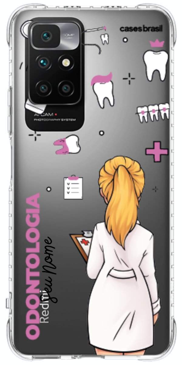 Capinha para Celular Odontologia - Boneca Profissão