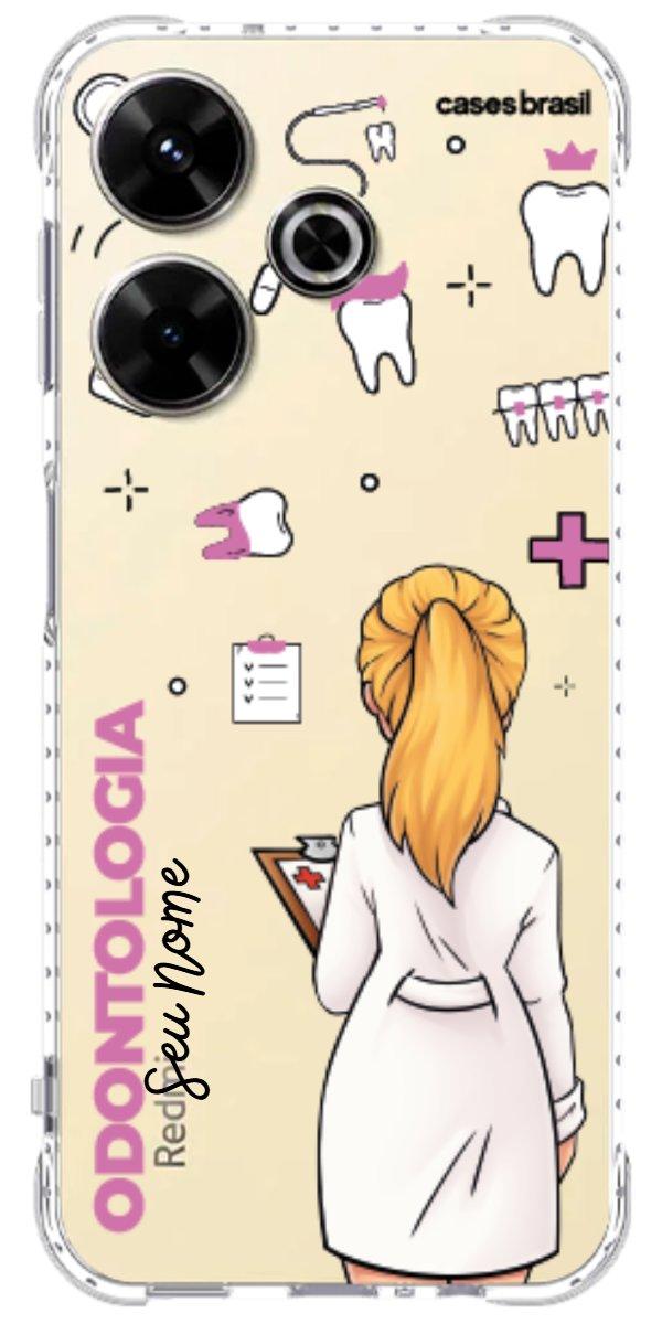 Capinha para Celular Odontologia - Boneca Profissão
