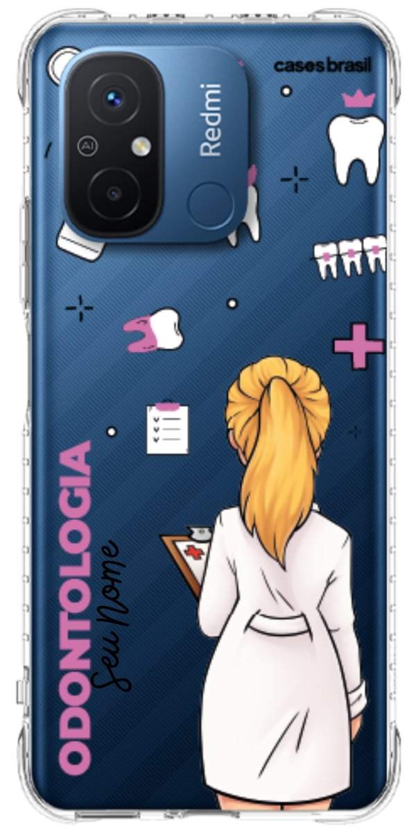Capinha para Celular Odontologia - Boneca Profissão