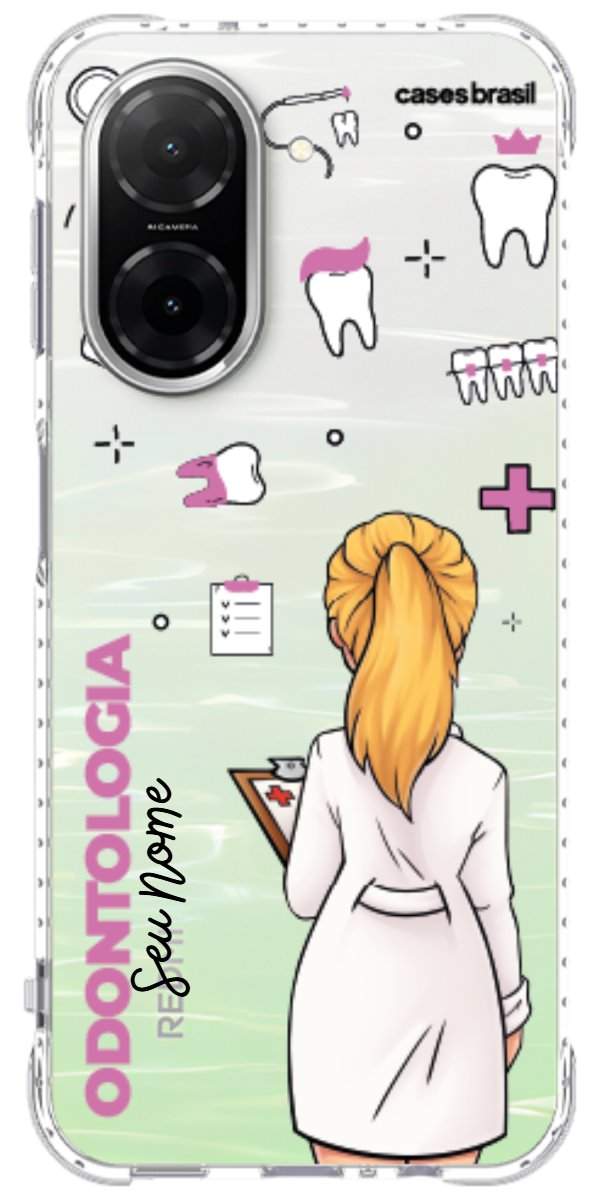 Capinha para Celular Odontologia - Boneca Profissão