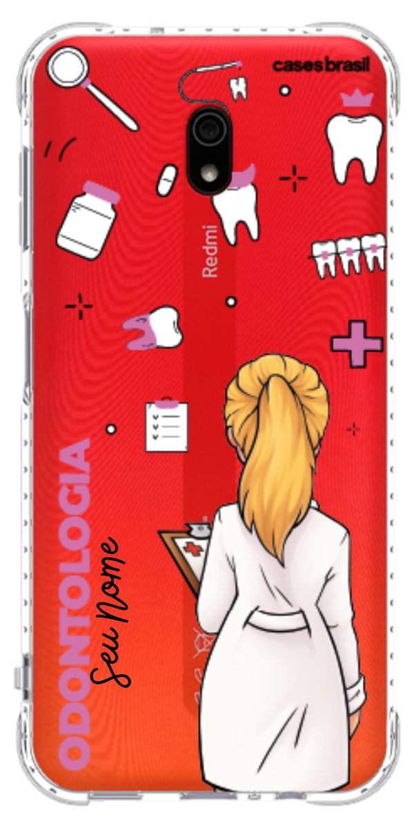 Capinha para Celular Odontologia - Boneca Profissão