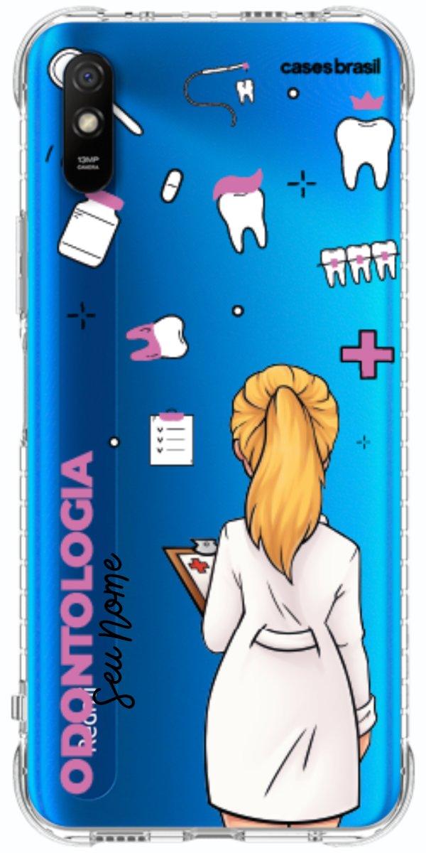 Capinha para Celular Odontologia - Profissão Com Nome