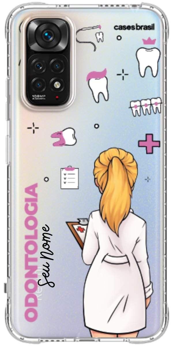 Capinha para Celular Odontologia - Boneca Profissão