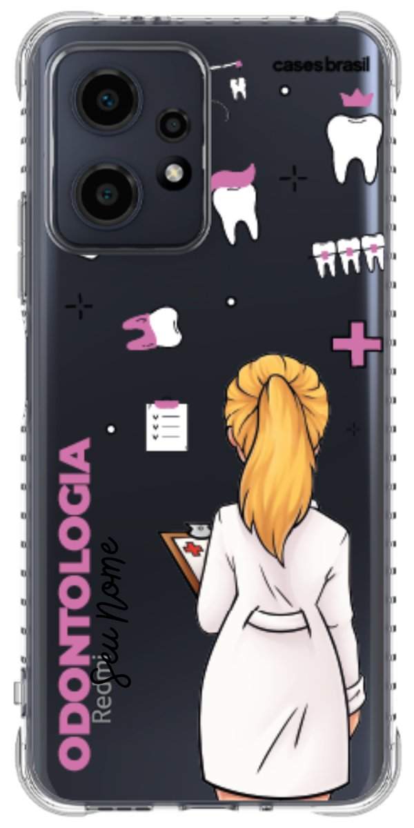 Capinha para Celular Odontologia - Boneca Profissão