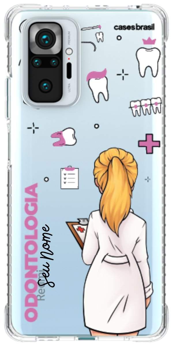 Capinha para Celular Odontologia - Boneca Profissão