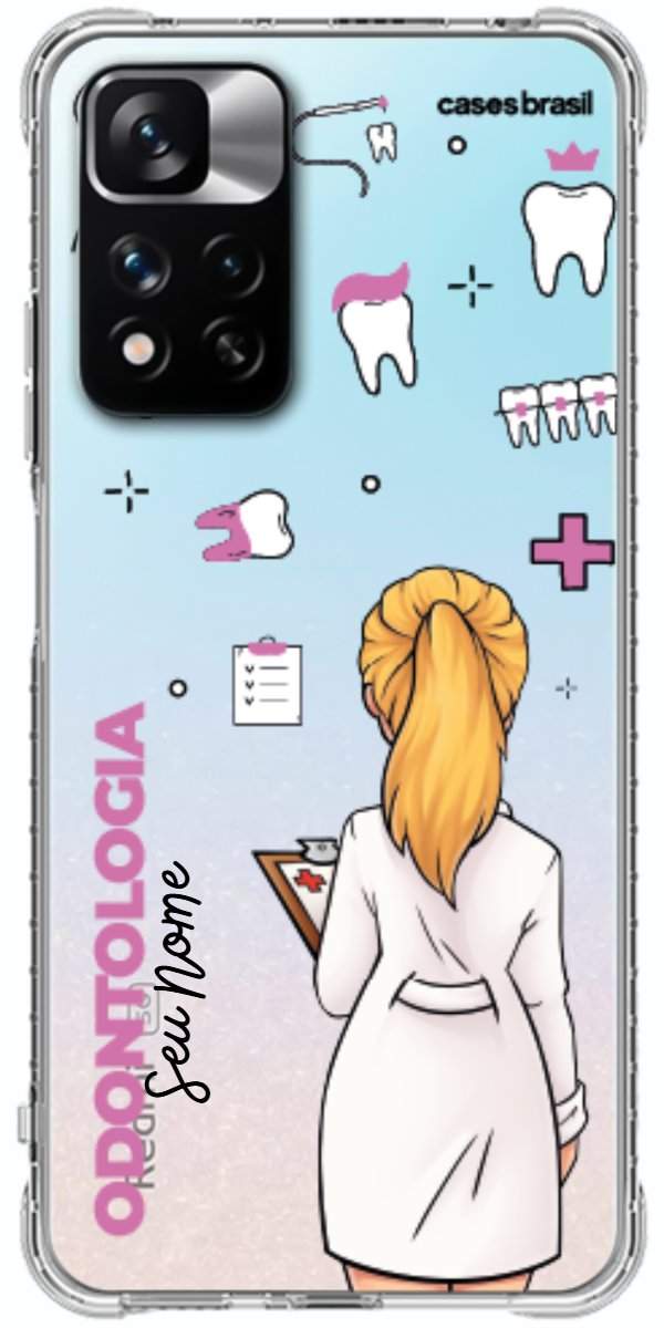 Capinha para Celular Odontologia - Boneca Profissão