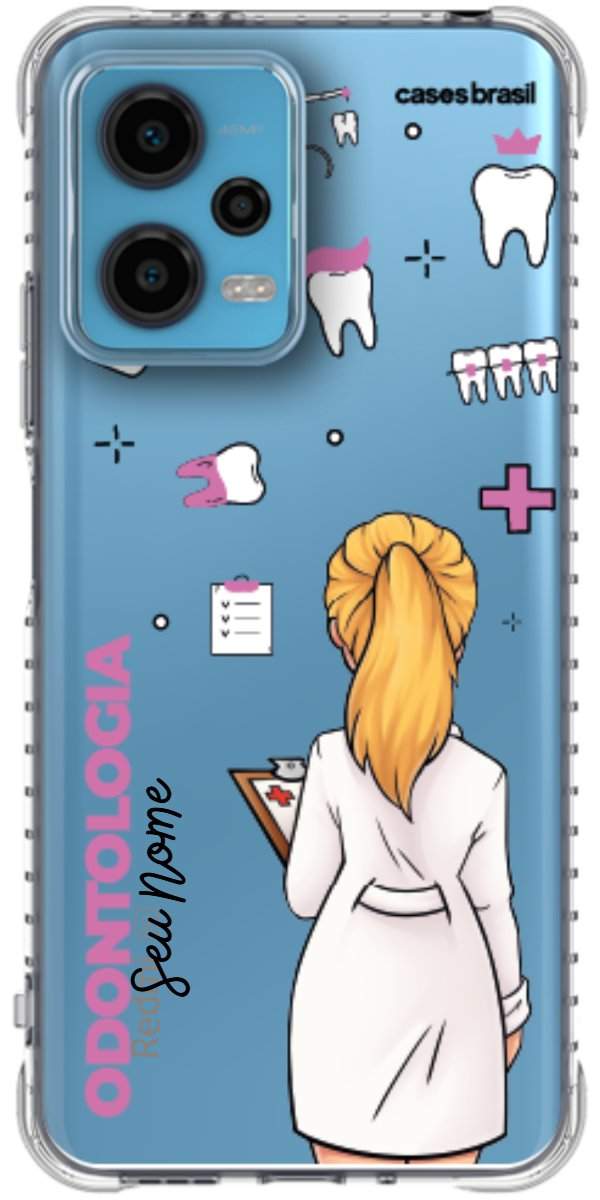 Capinha para Celular Odontologia - Boneca Profissão