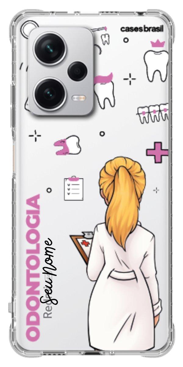 Capinha para Celular Odontologia - Boneca Profissão