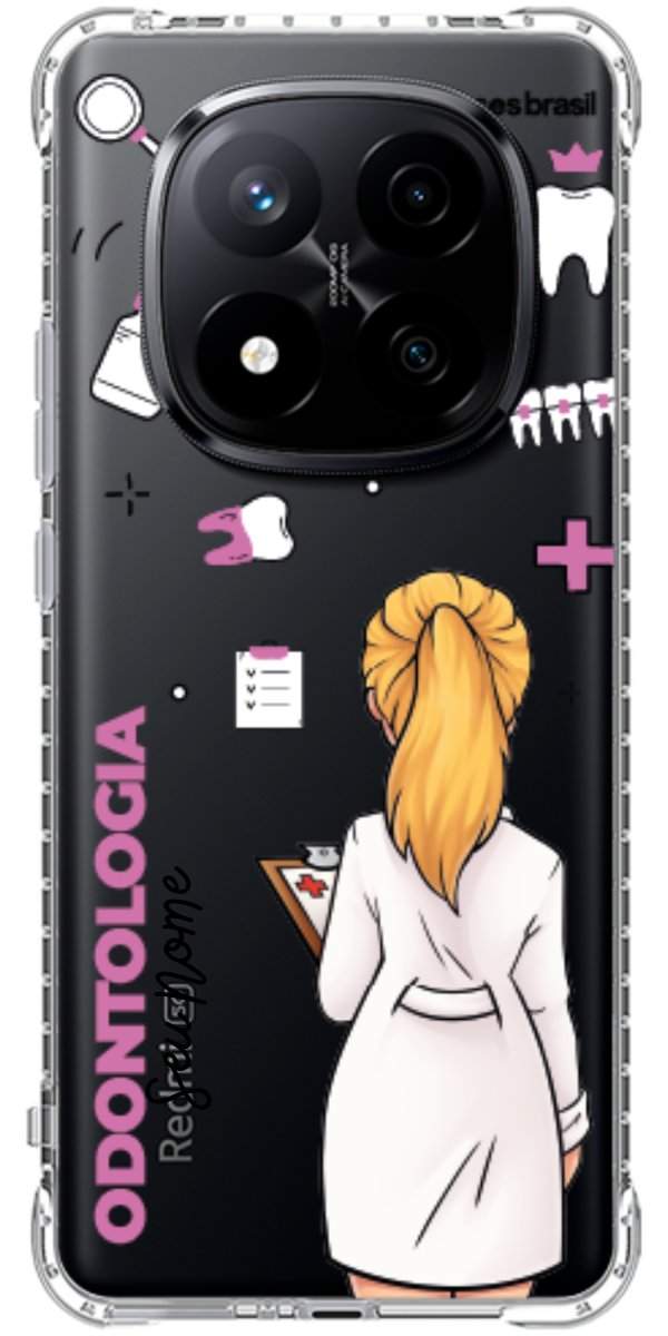 Capinha para Celular Odontologia - Boneca Profissão