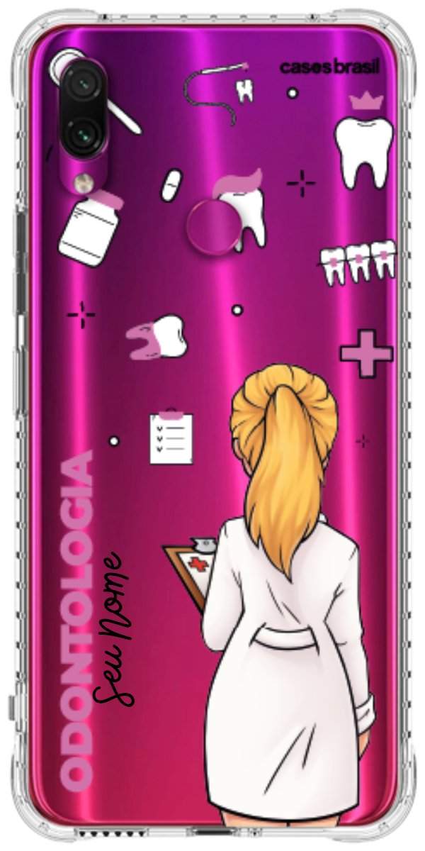 Capinha para Celular Odontologia - Boneca Profissão