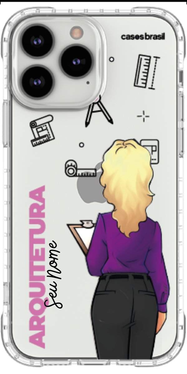 Capinha para celular Arquitetura - Profissão Com Nome