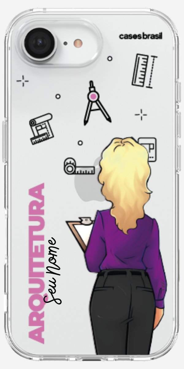 Capinha para celular Arquitetura - Profissão Com Nome