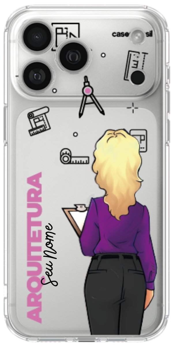 Capinha para celular Arquitetura - Profissão Com Nome