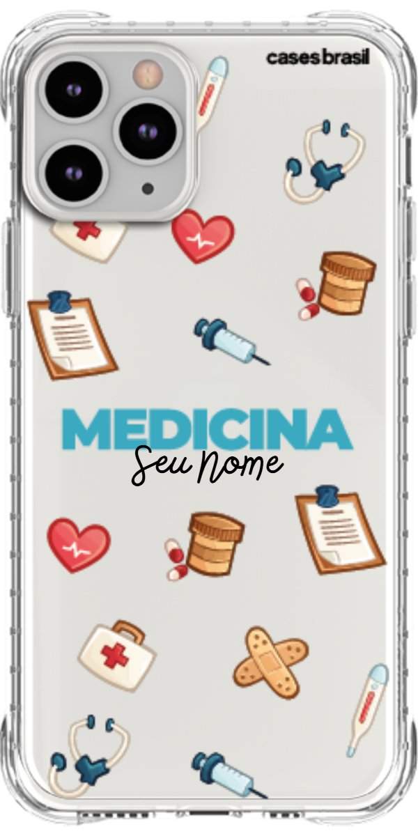 Capinha para Celular Medicina - Profissão Com Nome