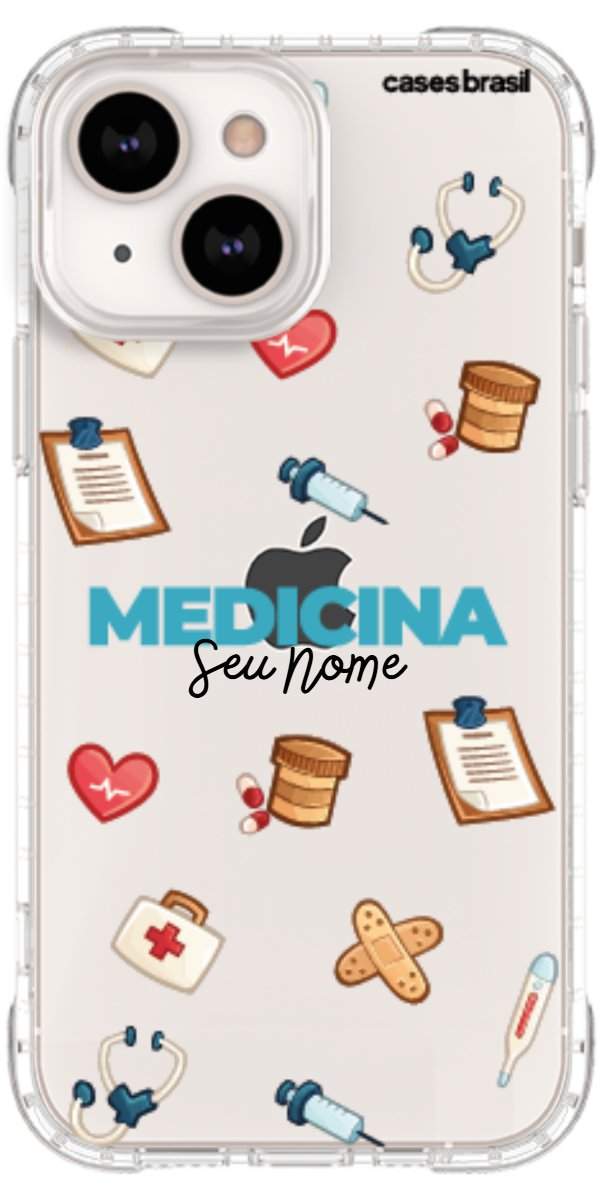 Capinha para Celular Medicina - Profissão Com Nome