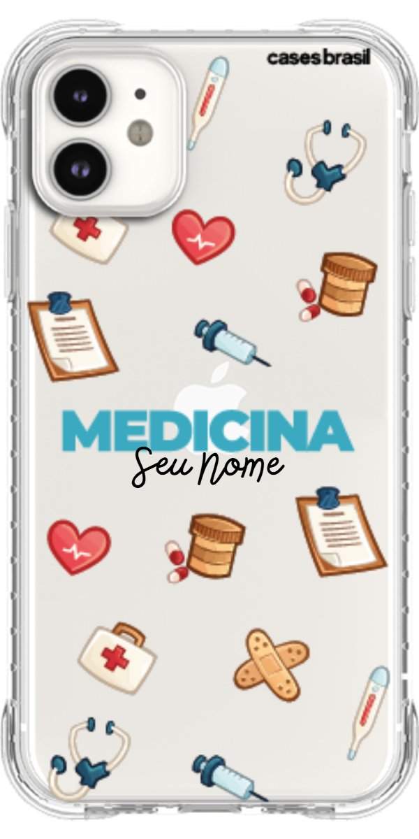 Capinha para Celular Medicina - Profissão Com Nome